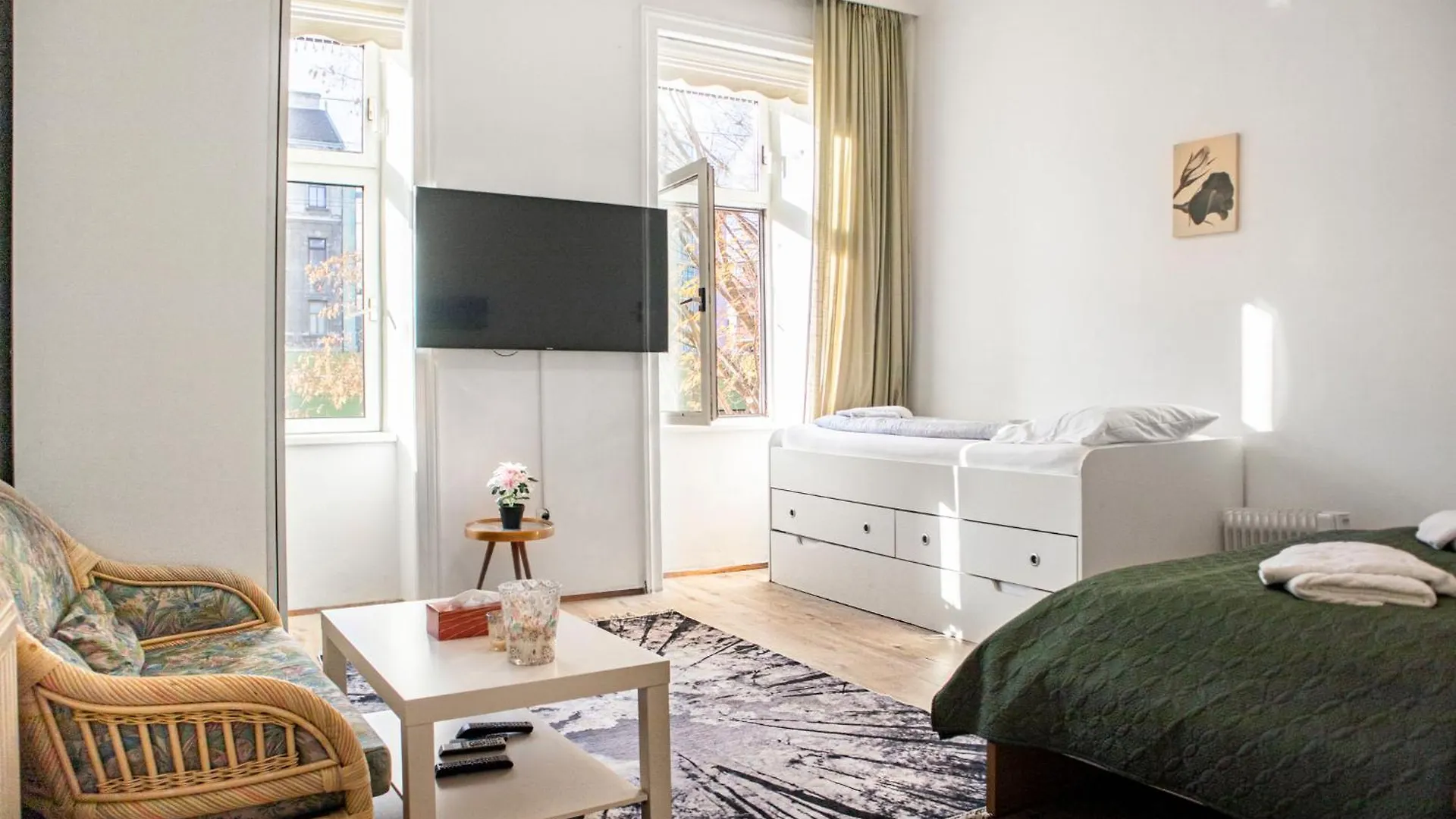 Convenient 3Br Near Danube & Millenium Tower Apartment Vienna